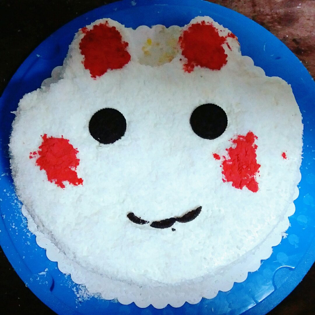 椰蓉小兔子奶油蛋糕