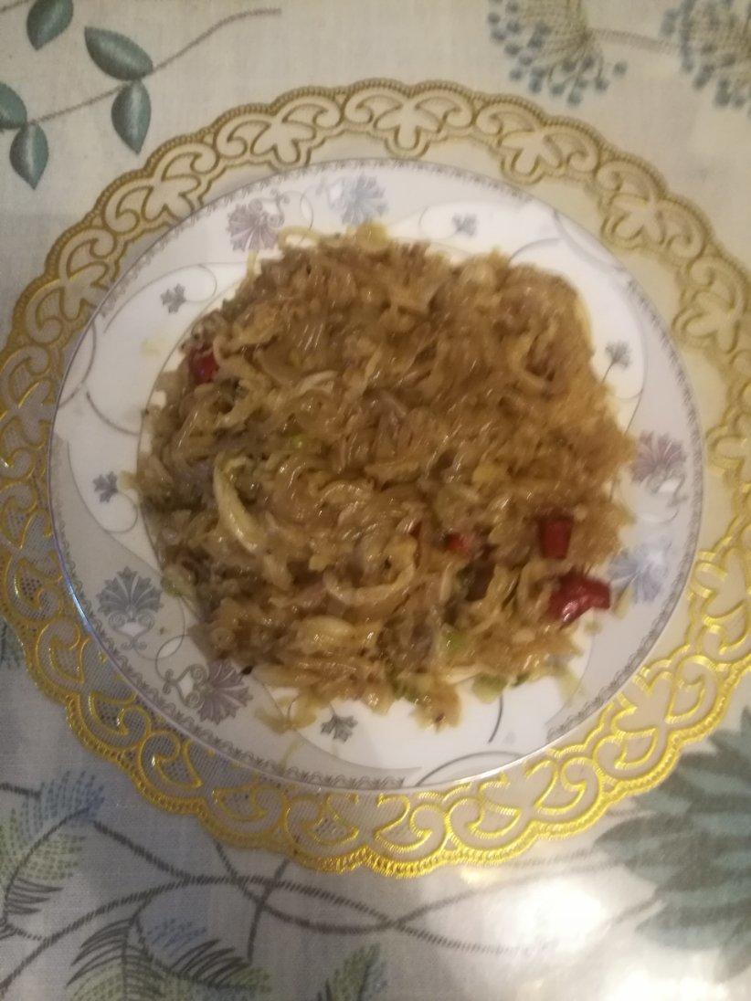 酸菜炒粉条