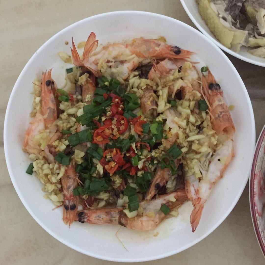 蒜蓉粉丝蒸虾