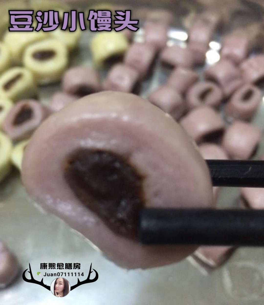 五颜六色的小馒头