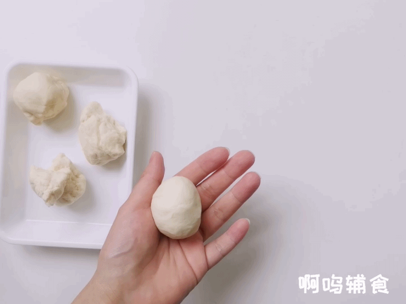 纯奶手撕吐司的做法 步骤1