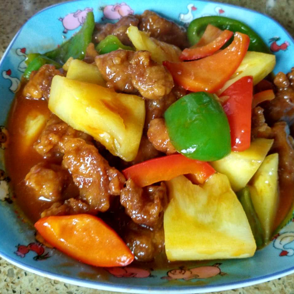 菠萝咕噜肉