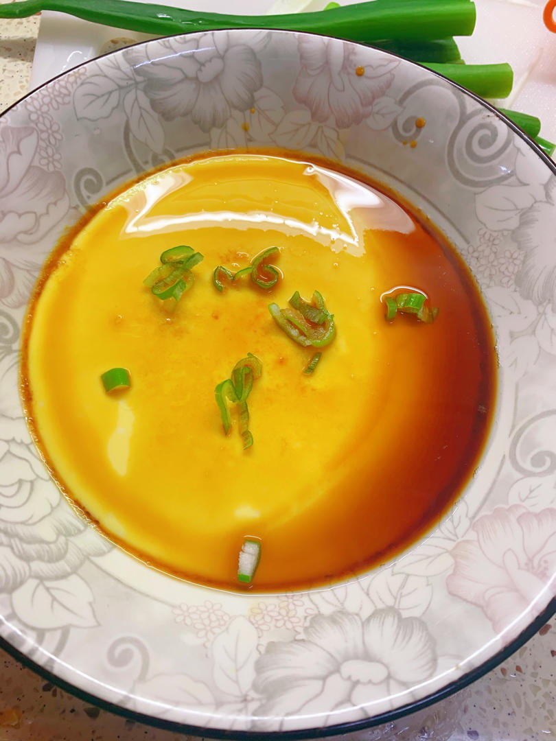 果冻般的水蒸蛋