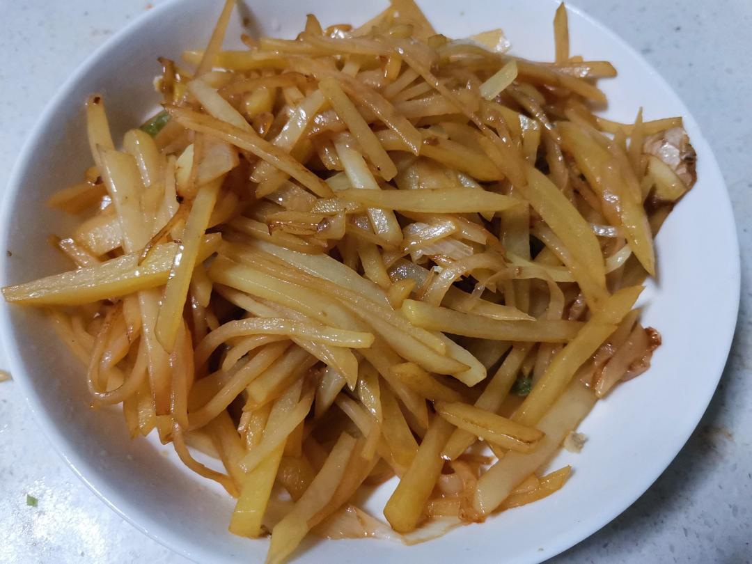 超级无敌下饭菜～酸辣土豆丝