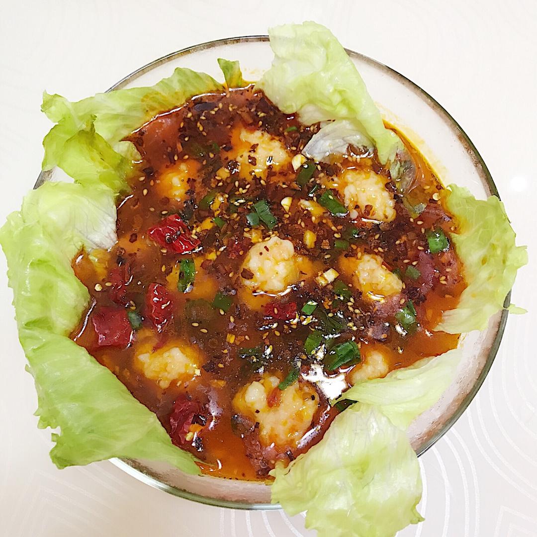 【自制水煮虾滑】