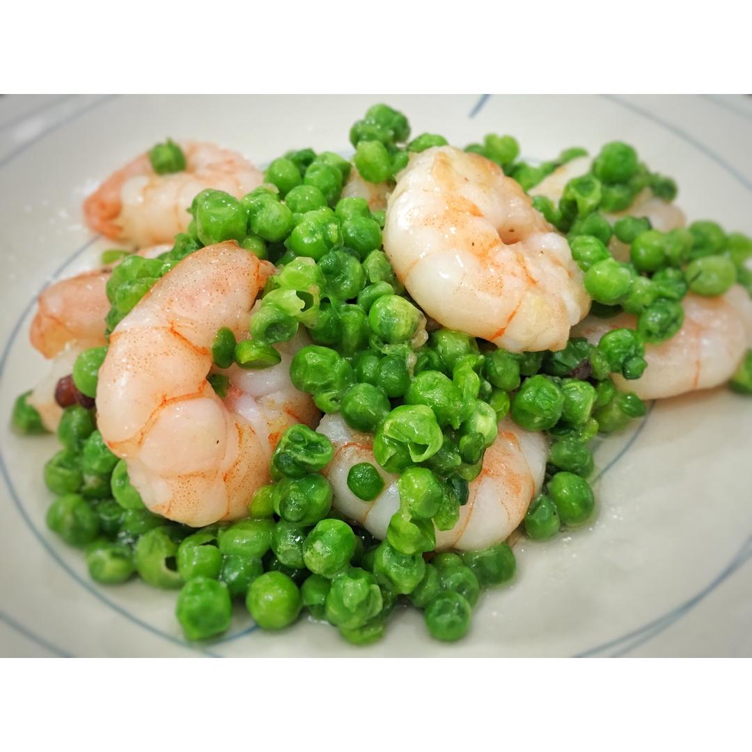 青豆虾仁