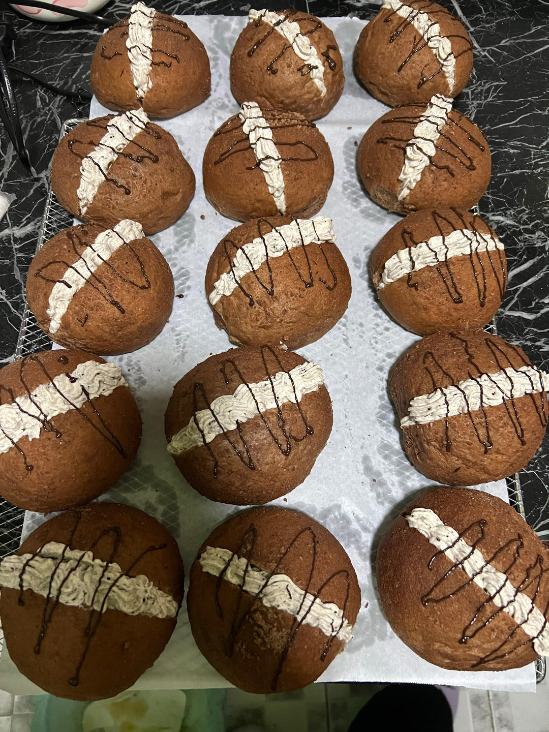 第四款：奥利奥奶油配巧克力面包/神搭配，超好吃🔥