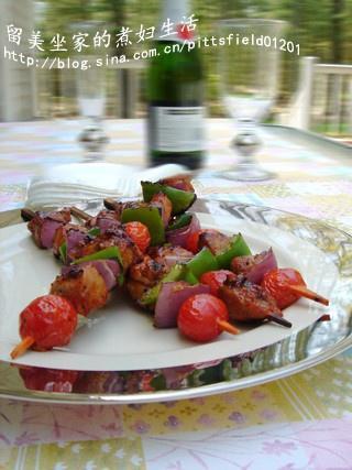 孜然里脊肉串的做法