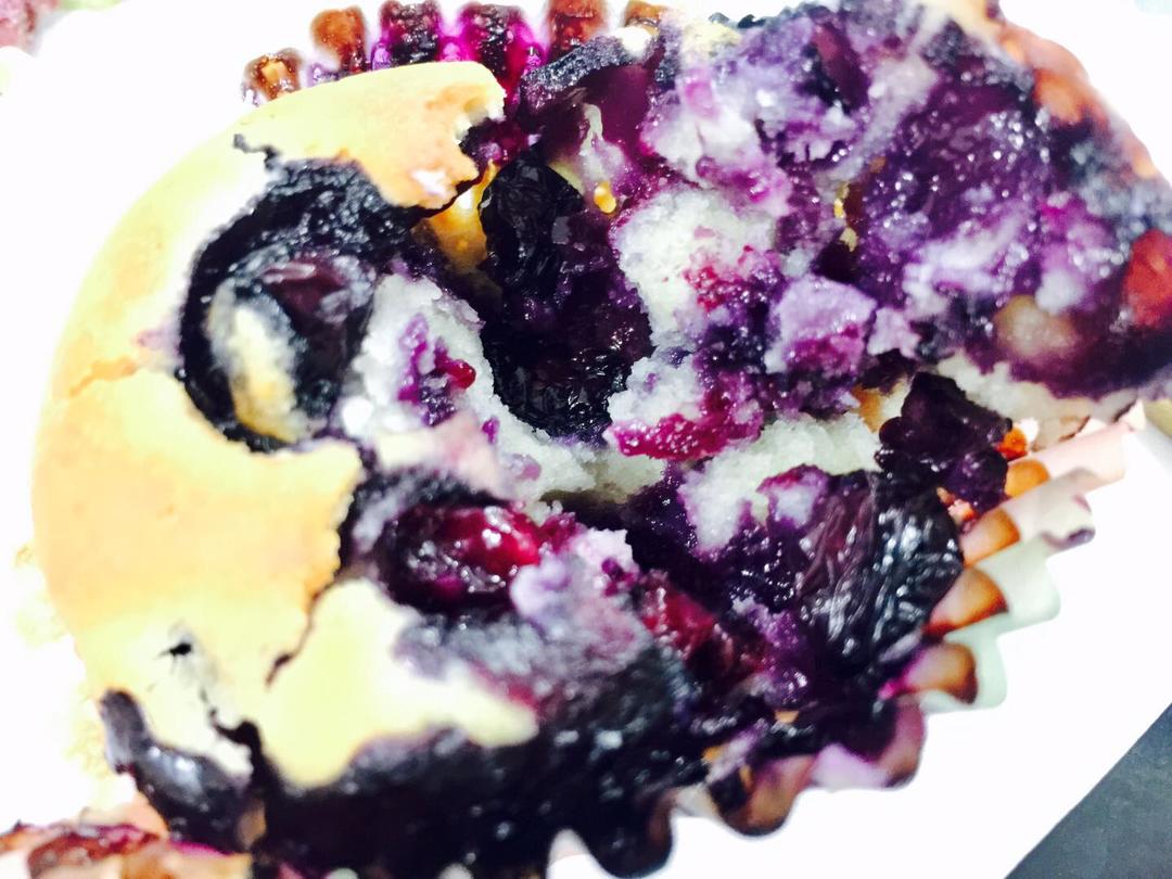 蓝莓玛芬蛋糕 Blueberry Muffin