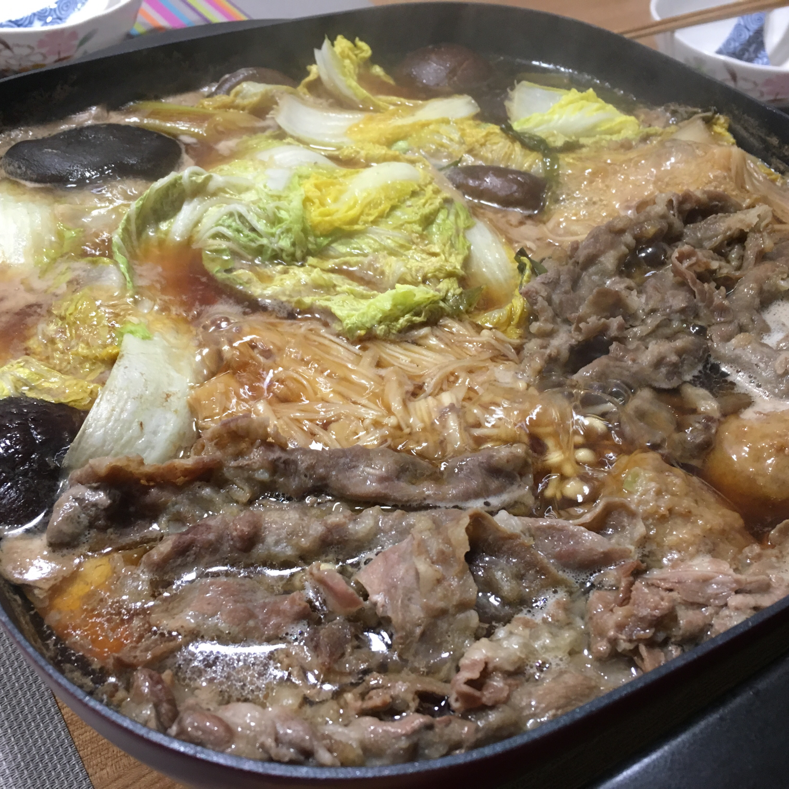 简洁版日式寿喜锅