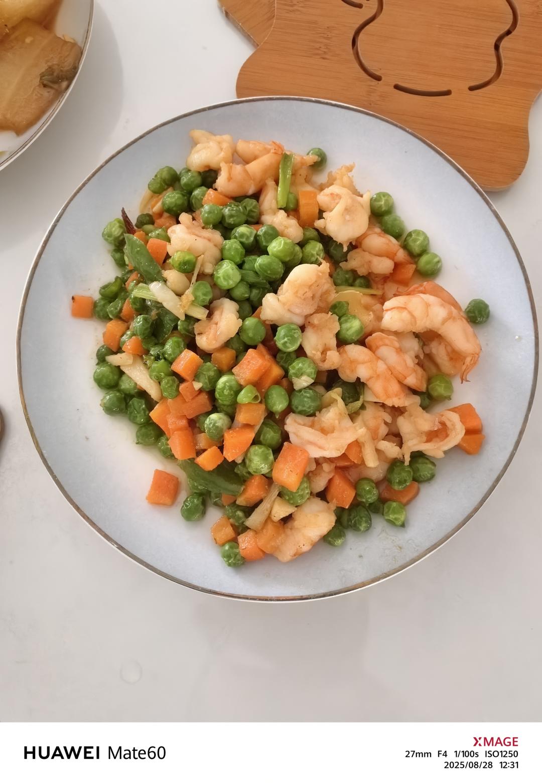 低脂豌豆虾仁滑蛋