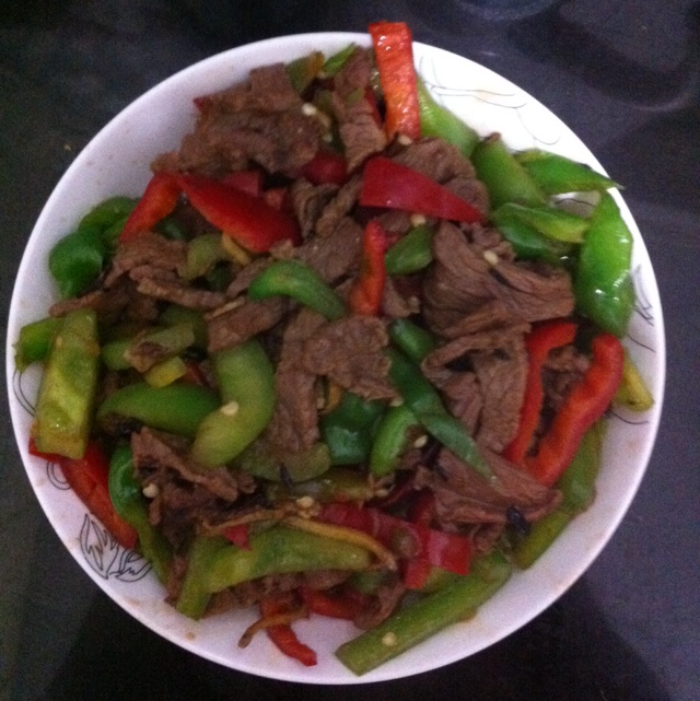 小炒牛肉