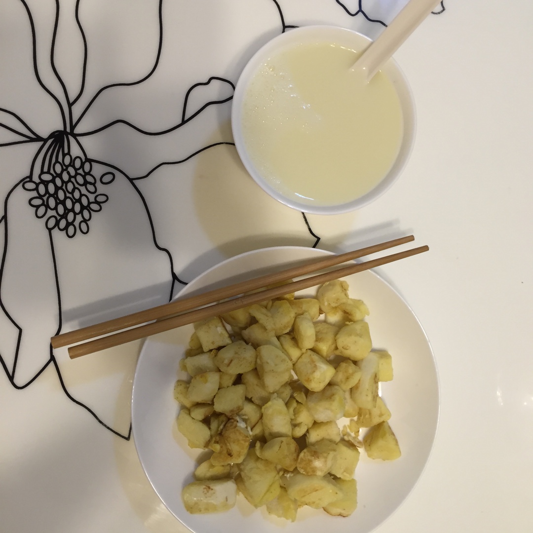 元气早餐【孜然炒馒头】