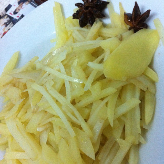 醋溜土豆丝