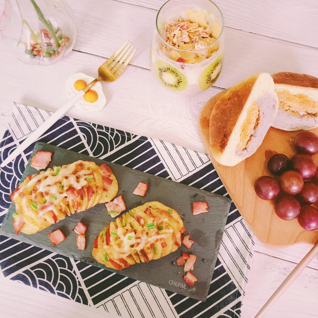 培根风琴烤土豆