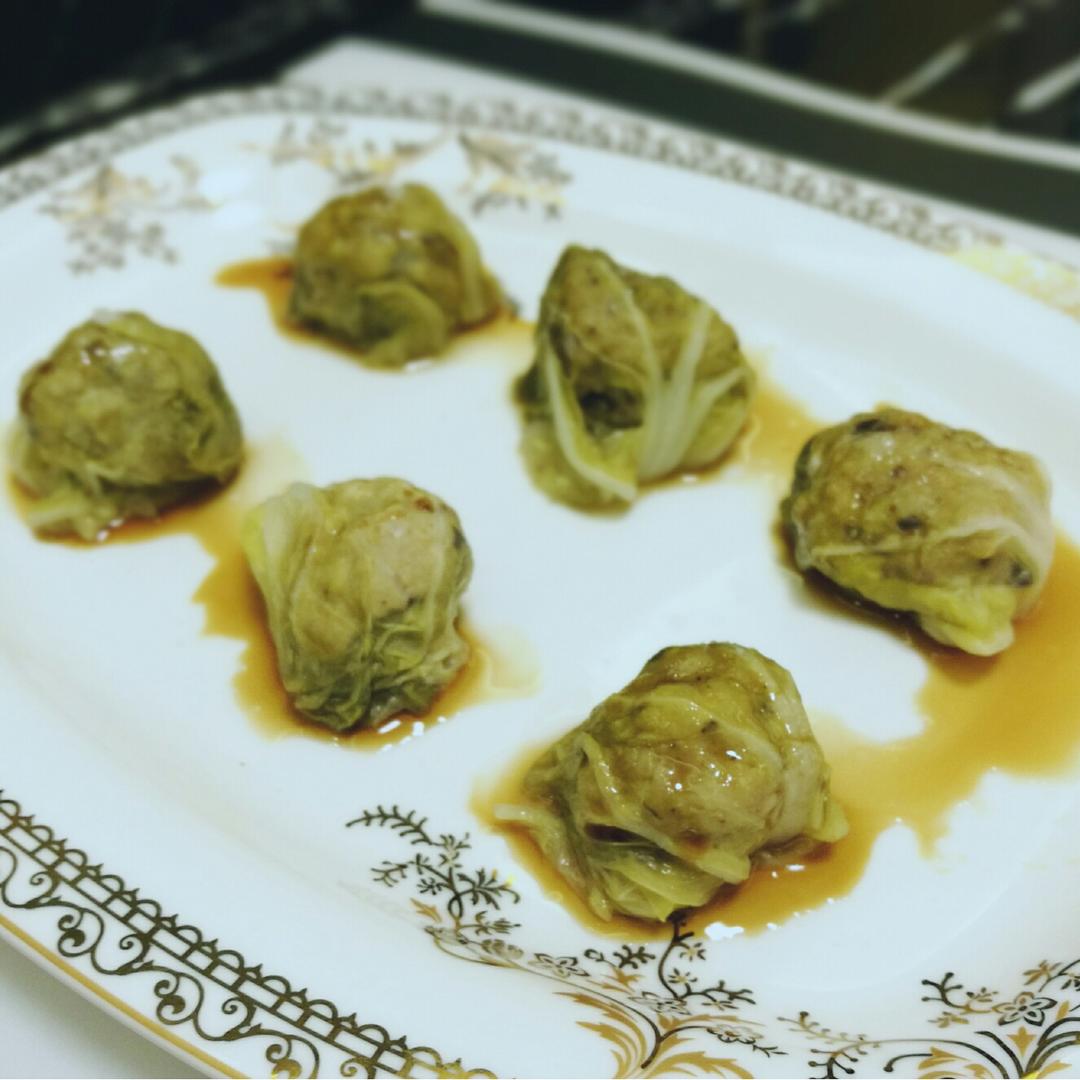 肉沫白菜卷