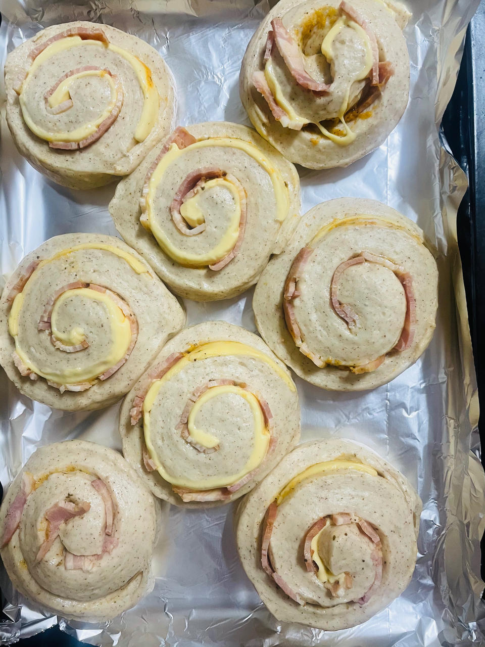 培根起司面包卷