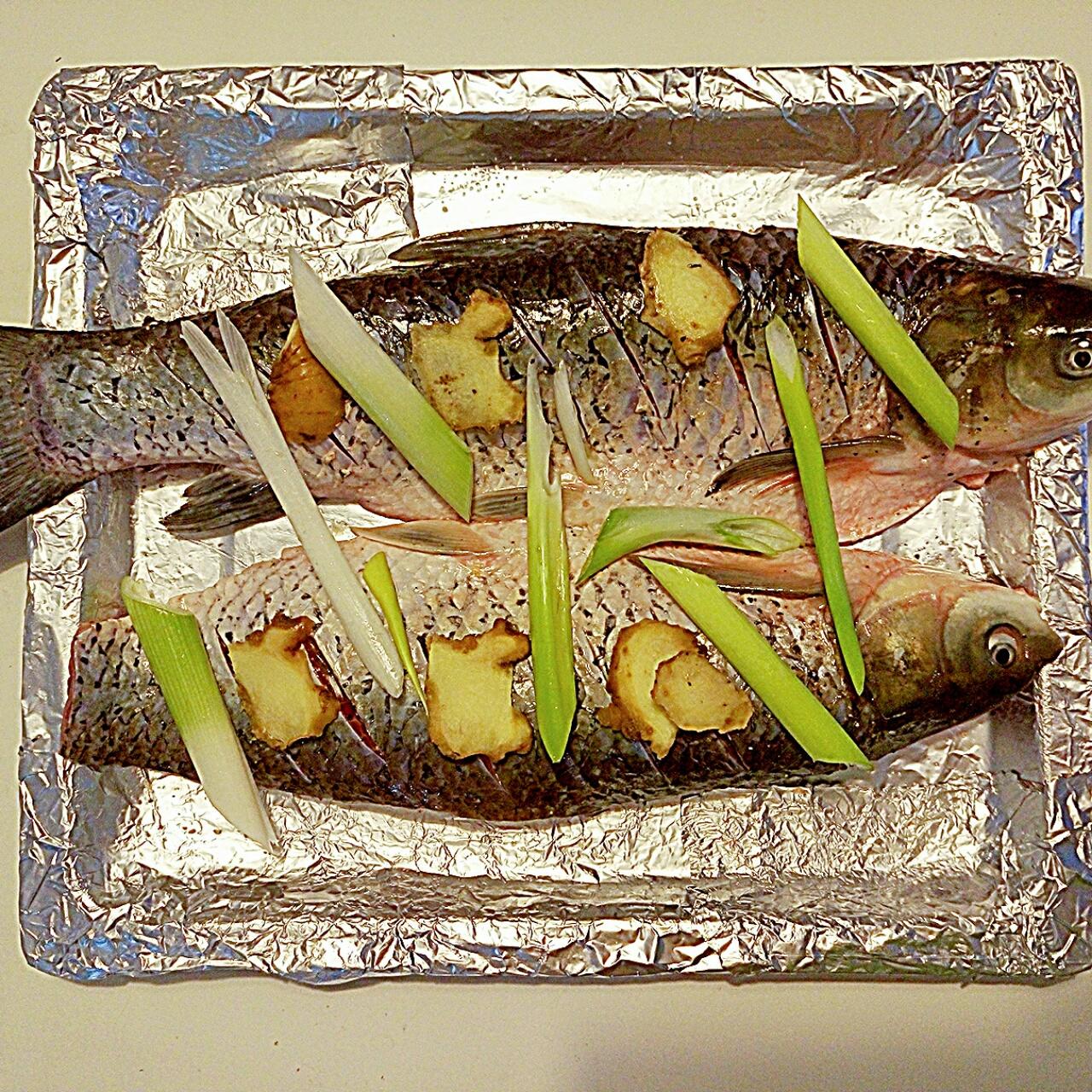 模仿成都滋味烤鱼的…烤鱼的做法 步骤1