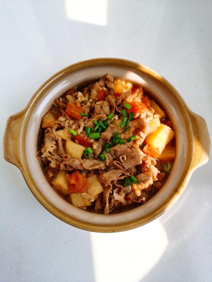 超开胃的番茄土豆肥牛汤‼️下米饭无敌了