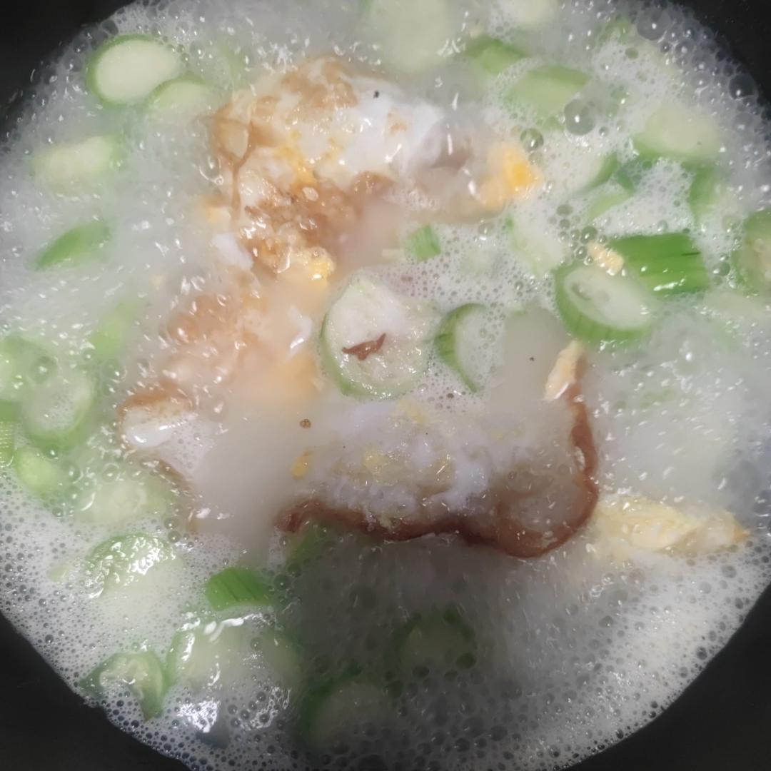 丝瓜荷包蛋汤