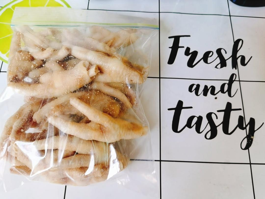 盐焗鸡爪(比外面卖的还好吃)