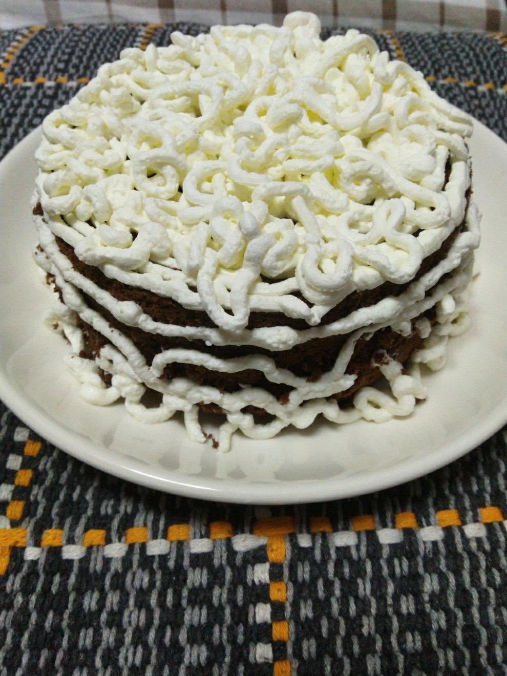 巧克力戚风蛋糕