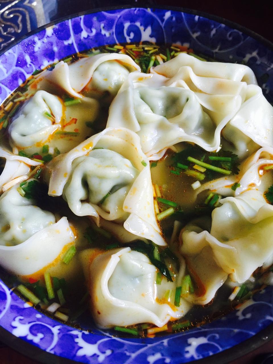 上海特色 荠菜鲜肉馄饨