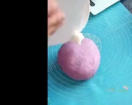 紫薯火腿卷的做法 步骤7