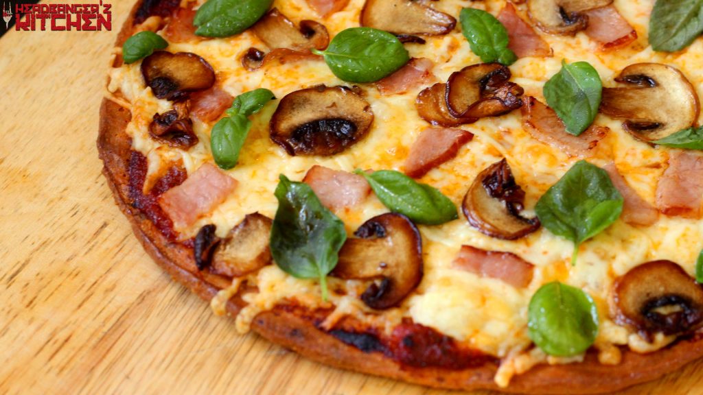 【生酮低碳】披萨pizza含马苏里拉版饼底的做法
