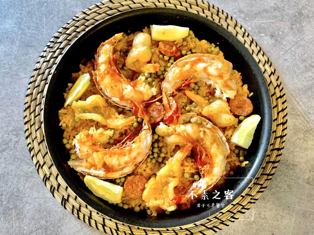【曼食慢语】Seafood Paella 西班牙海鲜饭