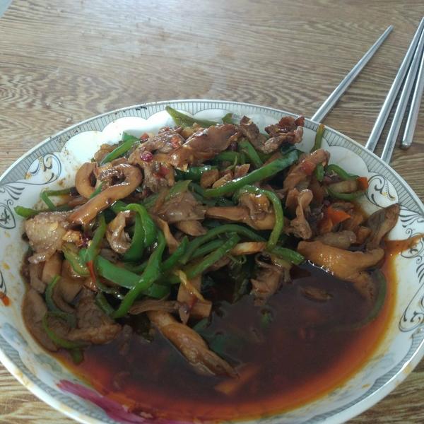 蘑菇炒肉