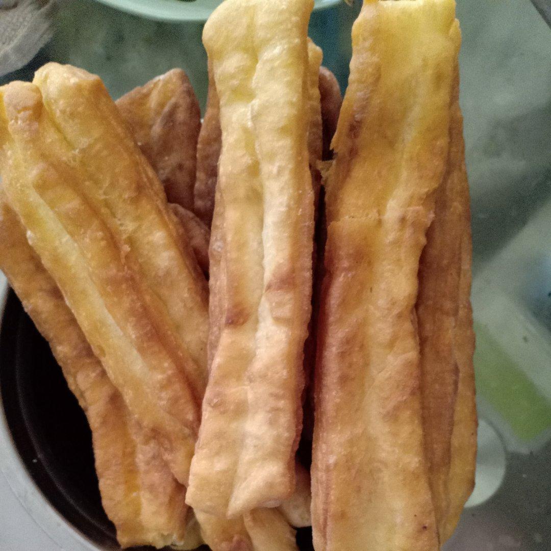自制油条