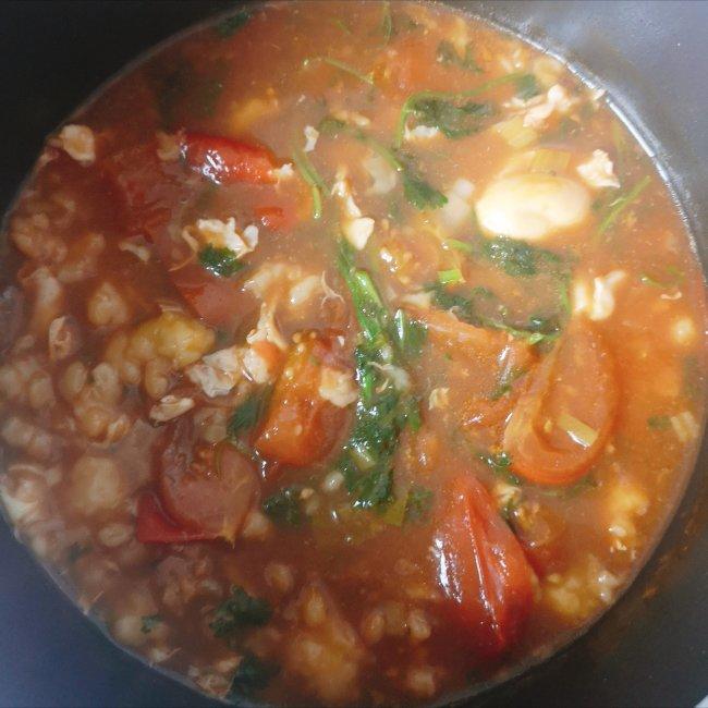 番茄🍅珍珠疙瘩汤🌴🕊️