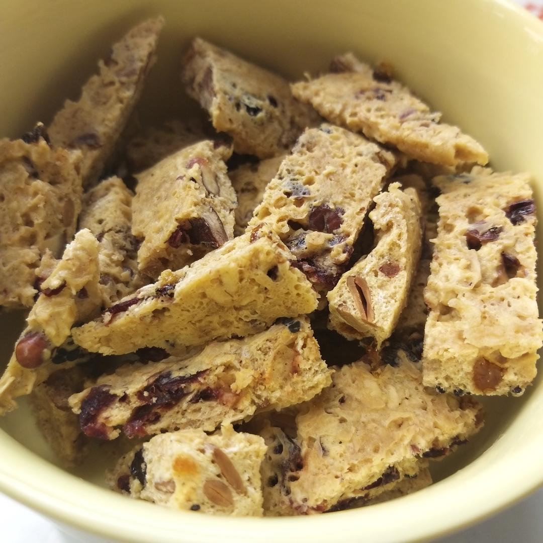 微波炉快手红糖燕麦饼干，减肥小零食