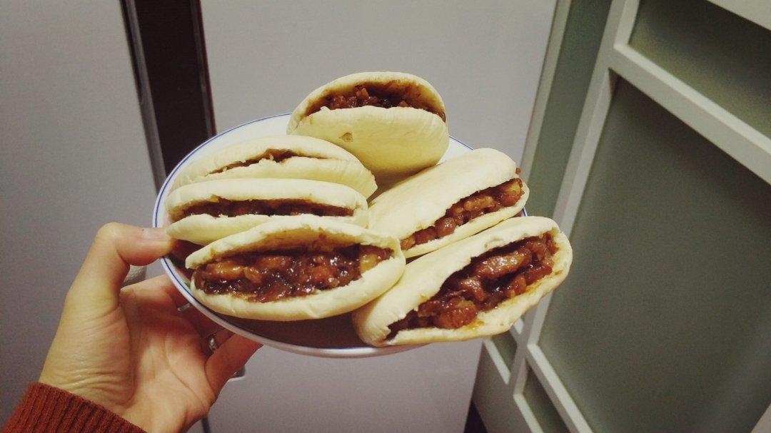 肉夹馍(白吉馍的制作)