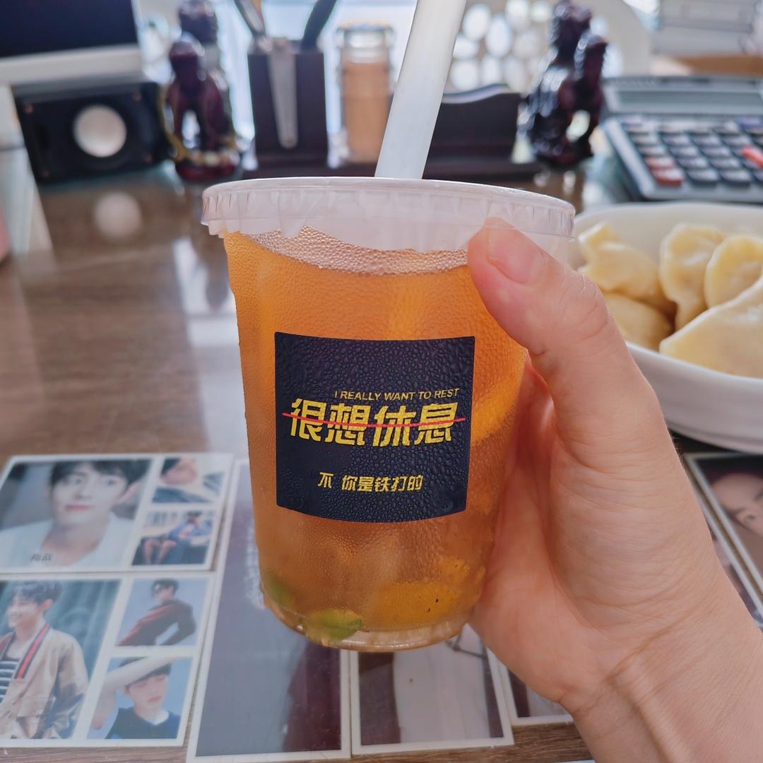 🍋夏日饮品:黄皮柠檬茶🍸