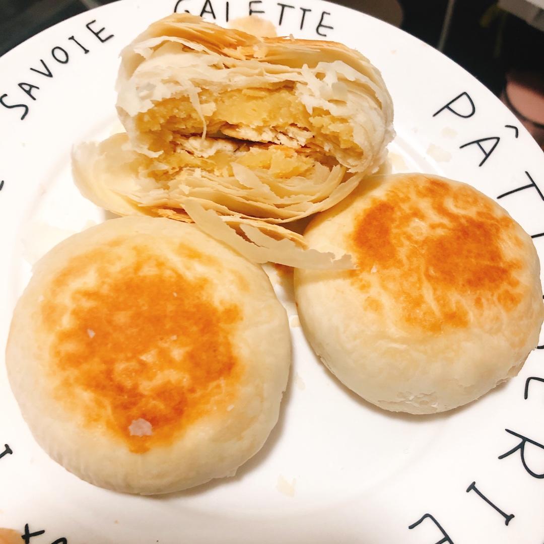 堂妈小厨——酥皮绿豆饼
