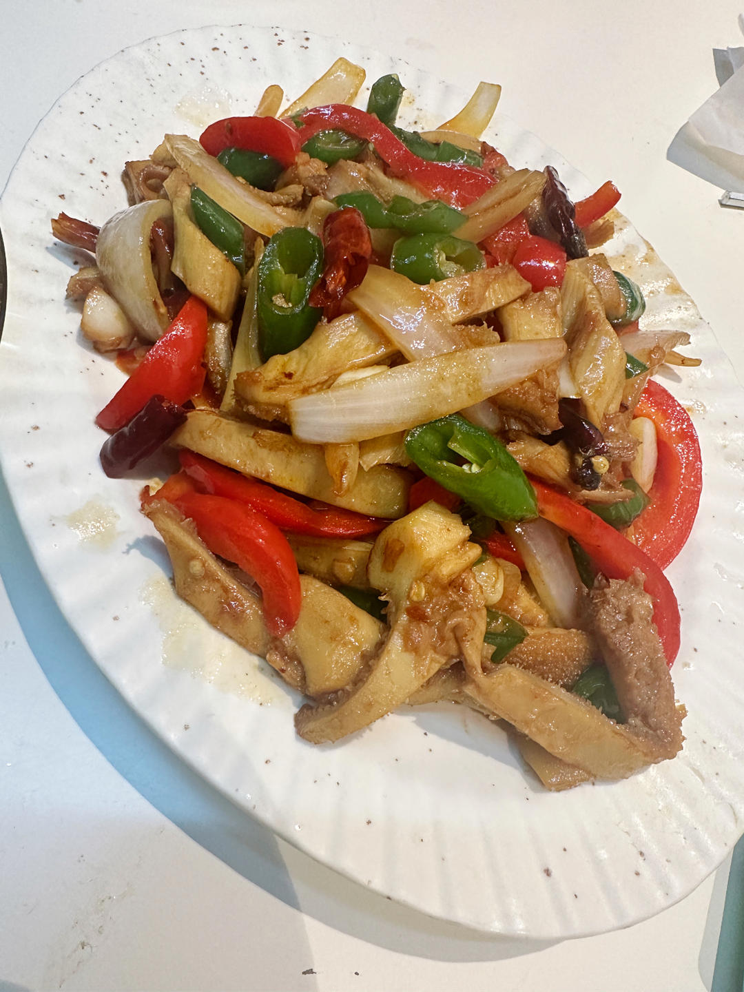 爆炒牛肚-微辣