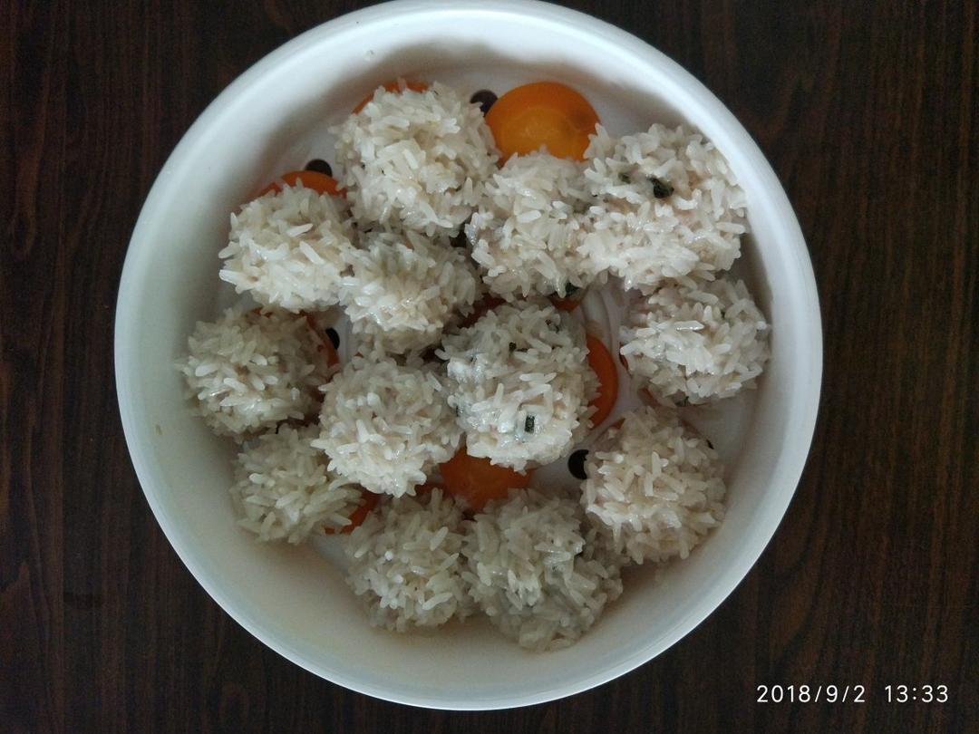 蒸糯米丸子