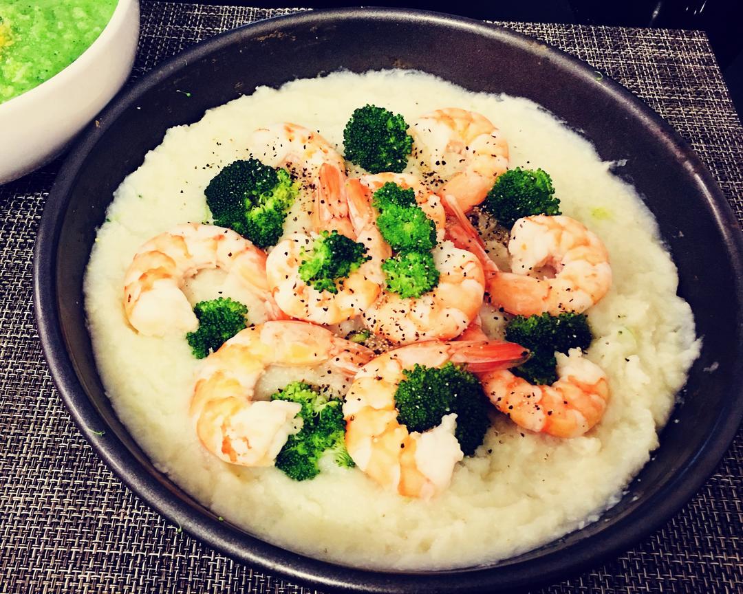 【低碳低卡】 西兰花芝士焗牛肉/鲜虾/鸡腿