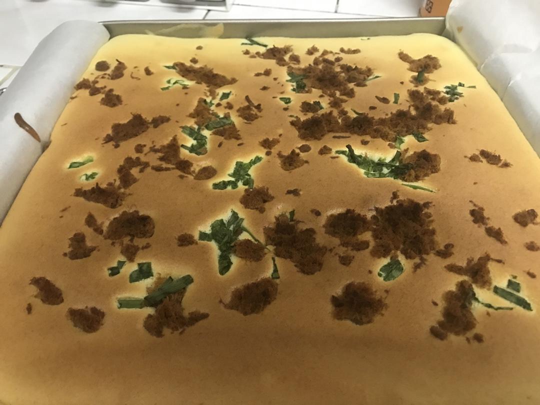 香葱肉松肥蛋糕卷～