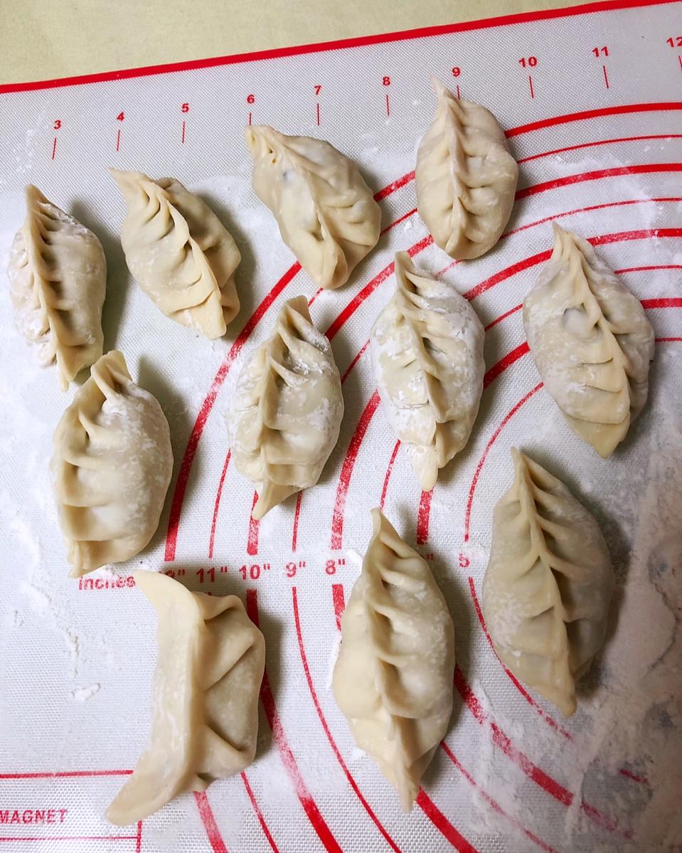 豆角柳叶蒸包