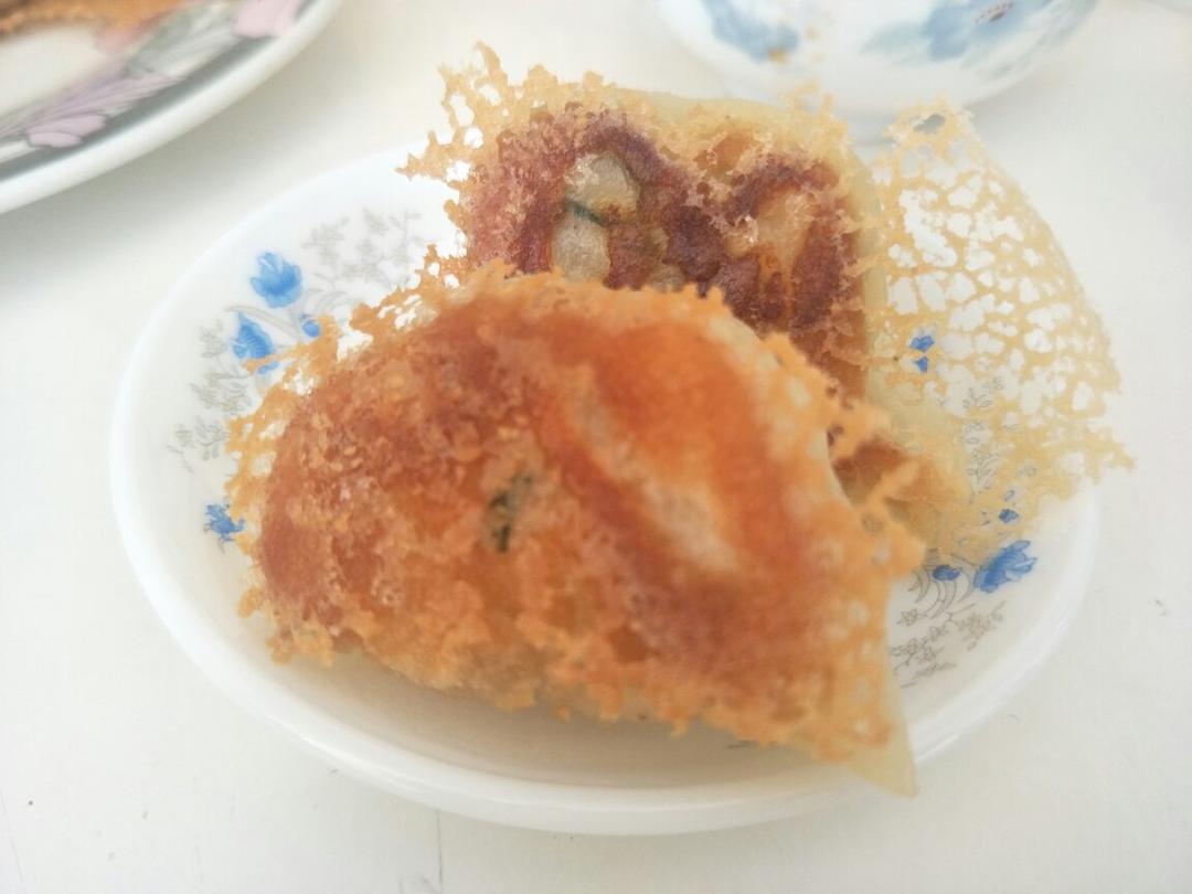 冰箱冷冻水饺做煎饺