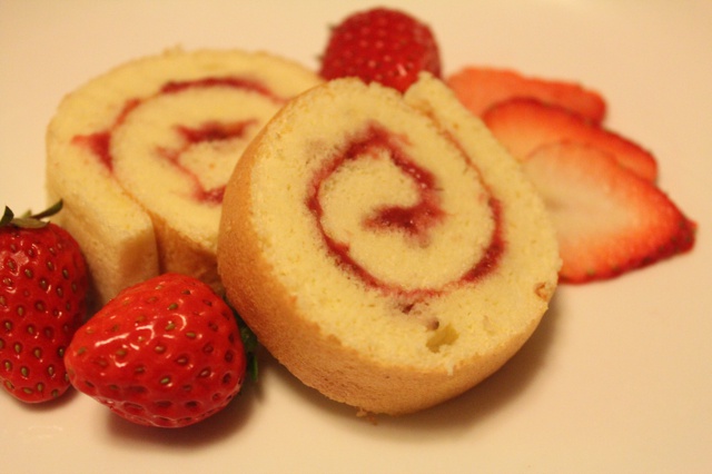 烫面戚风蛋糕卷，平凡，不平淡。