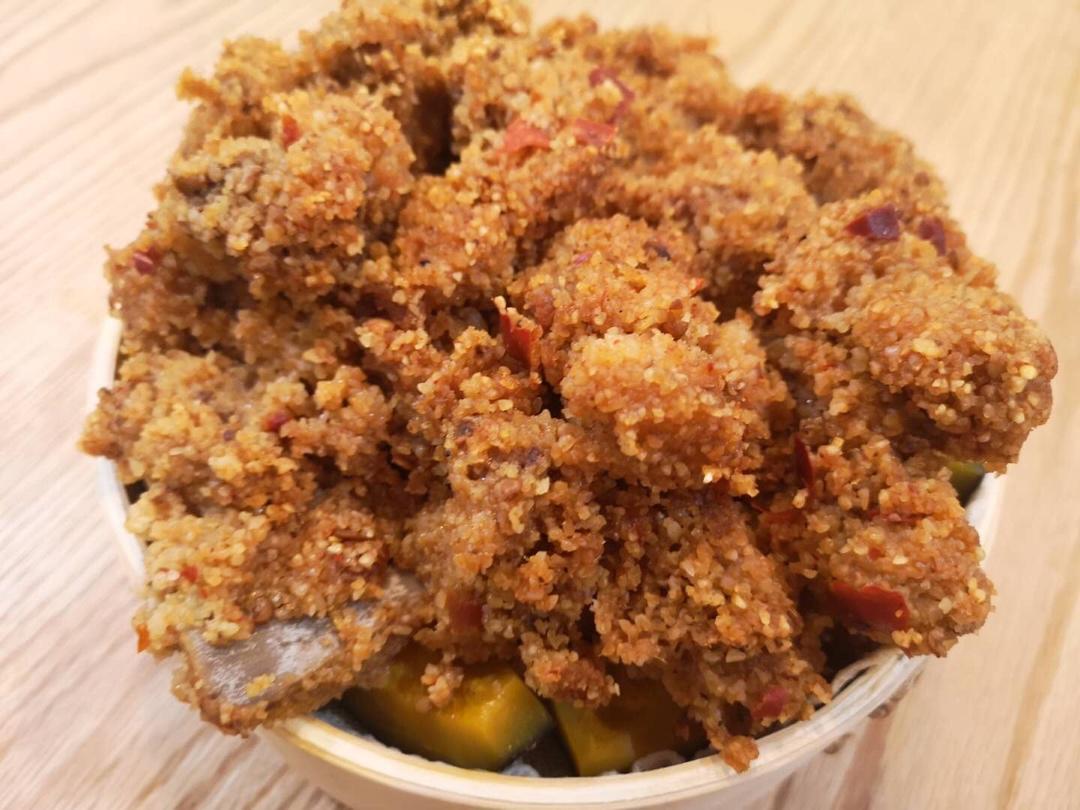 得到爸爸真传的川味粉蒸肉