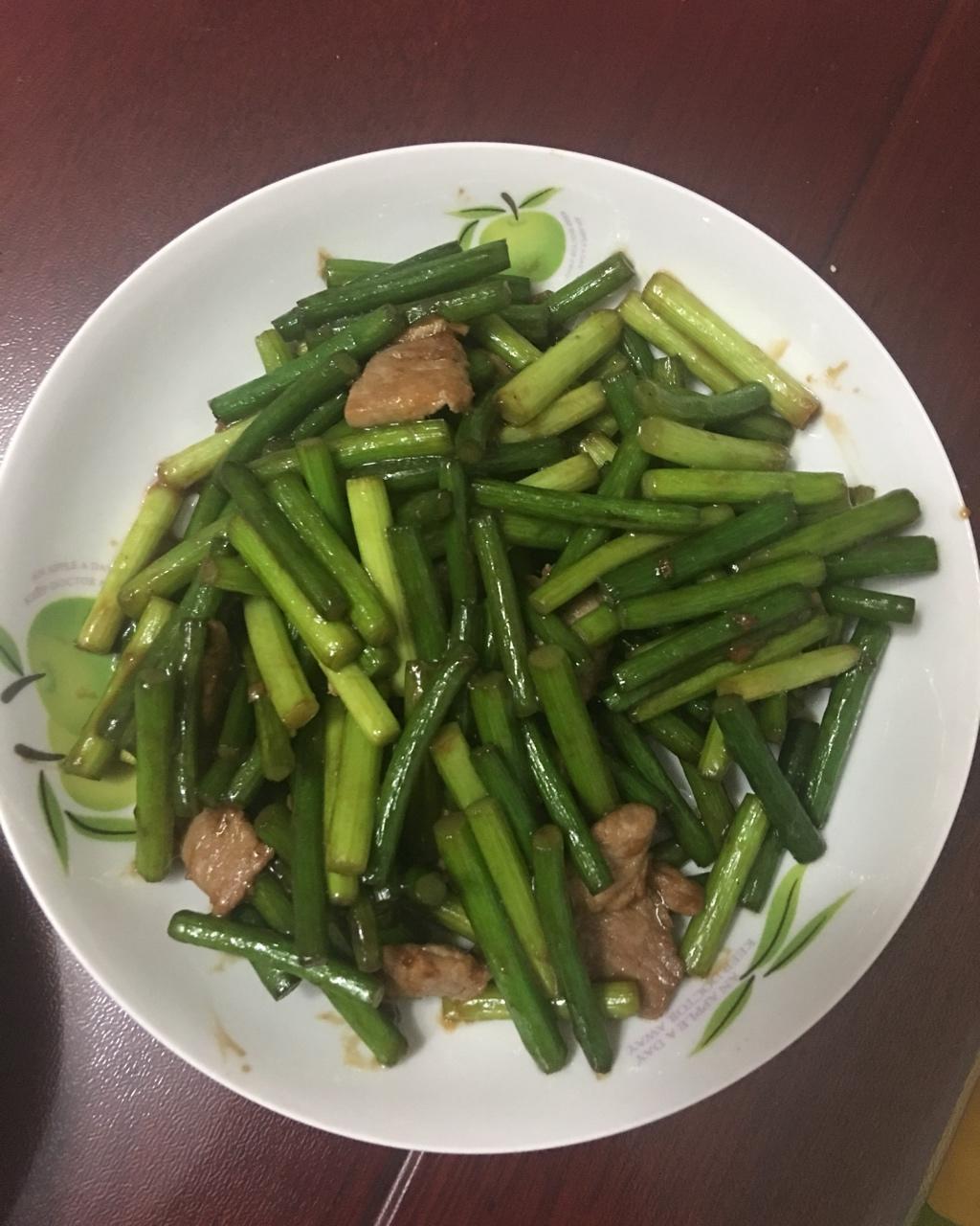 蒜薹炒肉