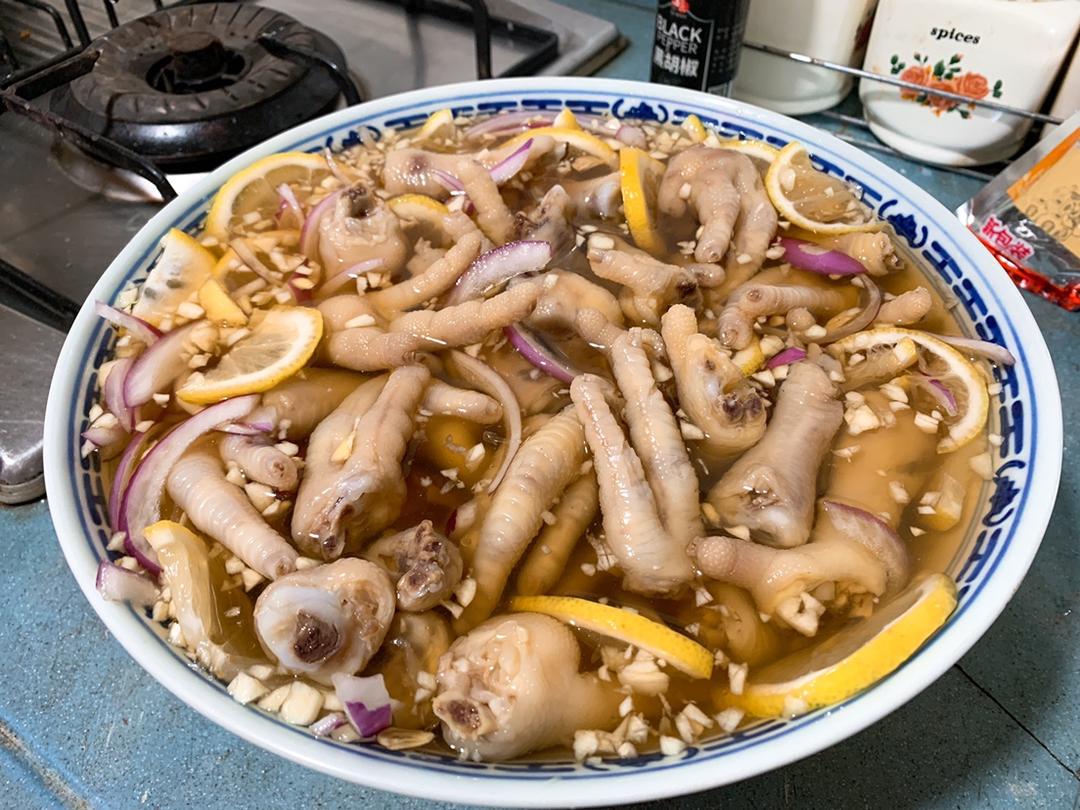 超好吃的糟卤鸡脚