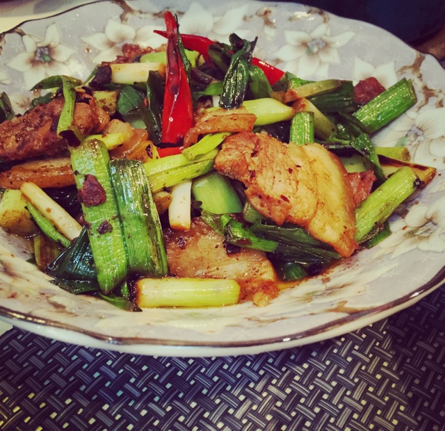 生炒五花肉