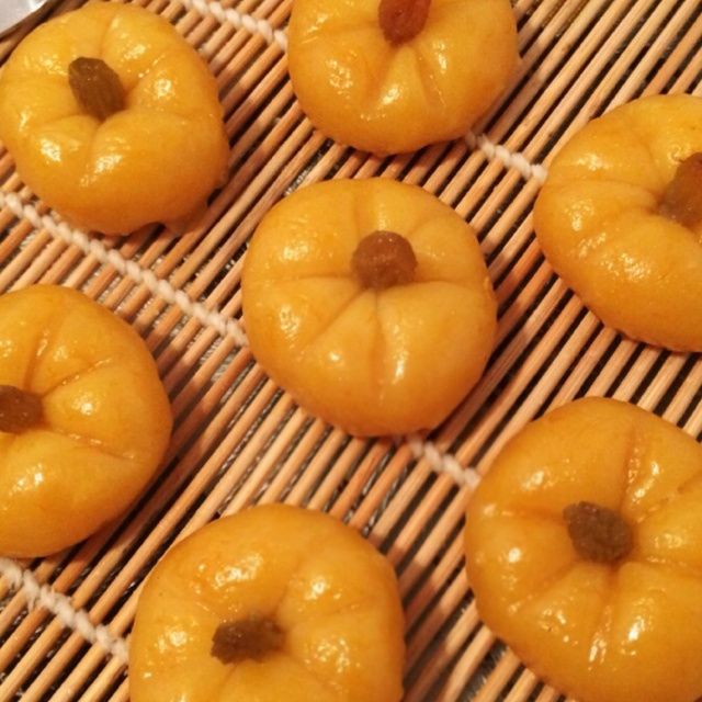 啊西啊瓜做的迷你南瓜饼
