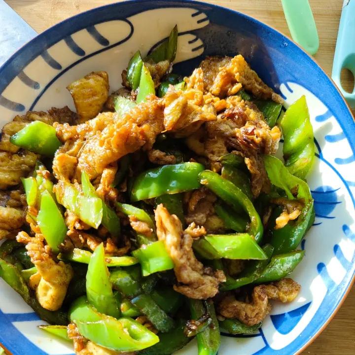 青椒炒蛋